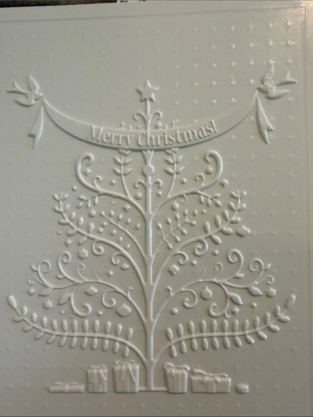 Set of 4 Christmas Embossing Folders